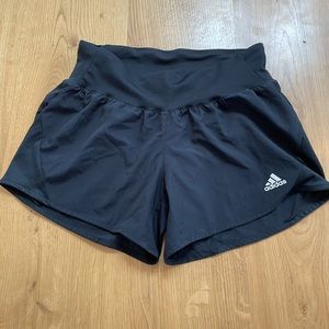 Adidas workout shorts with lining
